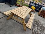 Nieuwe picknicktafel te koop. Picknicktafels. Tuinbank., Tuin en Terras, Nieuw, Hout, Ophalen