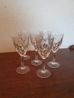 ROYAL TUDOR kristal 6 wijn glazen, Ophalen of Verzenden, Zo goed als nieuw, Overige typen