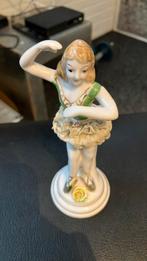 Antiek ballerina beeldje, Antiek en Kunst, Antiek | Porselein, Ophalen of Verzenden