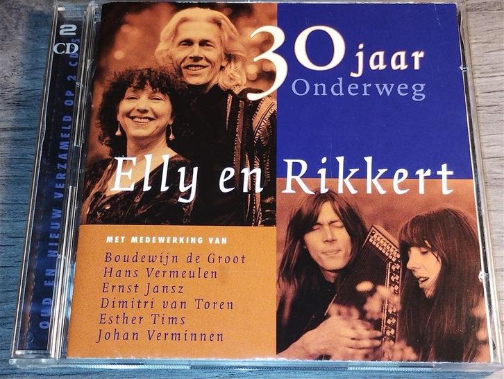 Elly En Rikkert - 30 Jaar Onderweg [2 CD], Cd's en Dvd's, Cd's | Nederlandstalig, Zo goed als nieuw, Levenslied of Smartlap, Ophalen of Verzenden