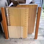 Lundia glazen deurtjes, schappen en meer., Ophalen, Gebruikt