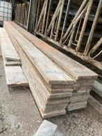 Steigerplanken, Doe-het-zelf en Verbouw, Hout en Planken, Gebruikt, 25 tot 50 mm, Ophalen of Verzenden, Plank
