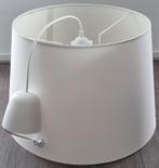 Ikea hanglamp, wit, b44cm, h30cm, met pendel voor E27 lamp, Huis en Inrichting, Ophalen, Gebruikt, 25 tot 50 cm, Wit