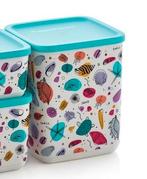 Tupperware Voorraadbus Vierkant /Cubix Strand 1,8L Nieuw, Ophalen of Verzenden, Nieuw, Bus of Trommel