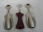 Twee design kurkentrekkers Biesse made in Italy, Ophalen of Verzenden, Gebruikt