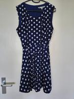 Jurk polkadot, Blauw, Maat 42/44 (L), Ophalen of Verzenden, Zo goed als nieuw