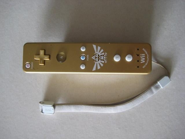 Nunchuk of Remote (Zelda) controller Nintendo Wii, Spelcomputers en Games, Overige genres, 1 speler, Ophalen of Verzenden, Zo goed als nieuw