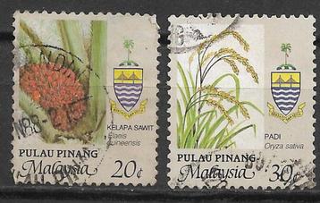 Maleisie Pulau Pinang 1986 Def serie landbouwproducten beschikbaar voor biedingen