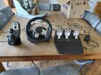 Logitech G27 racestuur, Computers en Software, Joysticks, Ophalen, Gebruikt