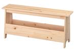 Ikea Perjohan, houten bank, 100cm, Huis en Inrichting, Banken | Bankstellen, Ophalen, Gebruikt, Tweepersoons, Minder dan 150 cm