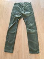 Tellason Fatigue Pants Olive Sateen maat 31/34, Ophalen of Verzenden, Gedragen, Overige kleuren, Overige jeansmaten