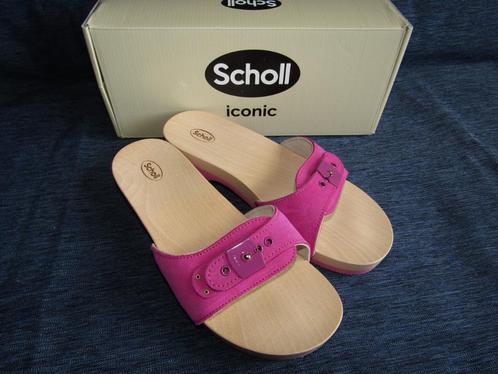 Nieuwe Scholl pescura matt fuchsia mt 38 Dr Scholl klompjes, Kleding | Dames, Schoenen, Nieuw, Sandalen of Muiltjes, Roze, Ophalen of Verzenden