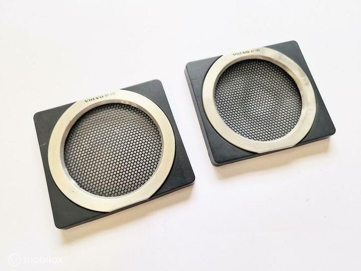 Deurspeaker cover set Volvo 240 HT-173, Auto-onderdelen, Elektronica en Kabels, Volvo, Gebruikt, Ophalen of Verzenden