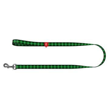 WAUDOG Green Tartan Hondenlijn Nylon 15 mm x 122 cm KOOPJE! beschikbaar voor biedingen