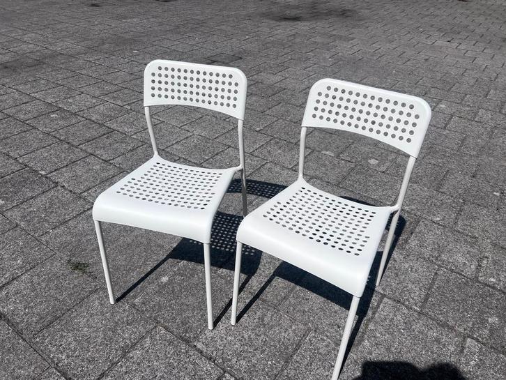 eetkamerstoelen, kunsstof, Huis en Inrichting, Stoelen, Zo goed als nieuw, Vijf, Zes of meer stoelen, Kunststof, Rood, Ophalen