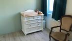 Brocante Commode & Bed inclusief matras en aerosleep, Kinderen en Baby's, Kinderkamer | Commodes en Kasten, Ophalen, Gebruikt