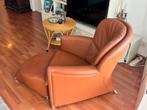 Leolux Exaliber fauteuil inclusief voetenbank, Huis en Inrichting, Fauteuils, Ophalen, Gebruikt, Trendy, 50 tot 75 cm