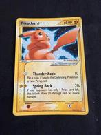 Pikachu Gold Star 104/110 Holon Phantoms, Ophalen of Verzenden, Gebruikt, Losse kaart, Foil