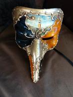Venetiaans masker met San Marco afbeelding, Antiek en Kunst, Curiosa en Brocante, Ophalen of Verzenden