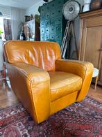 Vintage design Fatboy fauteuil + sofa Interline Italia Italy, Leer, Zo goed als nieuw, Ophalen, Italian design