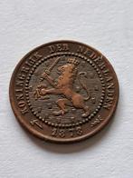 1 cent Willem lll 1878, Postzegels en Munten, Munten | Nederland, Ophalen of Verzenden, Koning Willem III, 1 cent