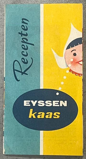 foldertje recepten Eyssen smeerkaas Alkmaar jaren ‘60 beschikbaar voor biedingen