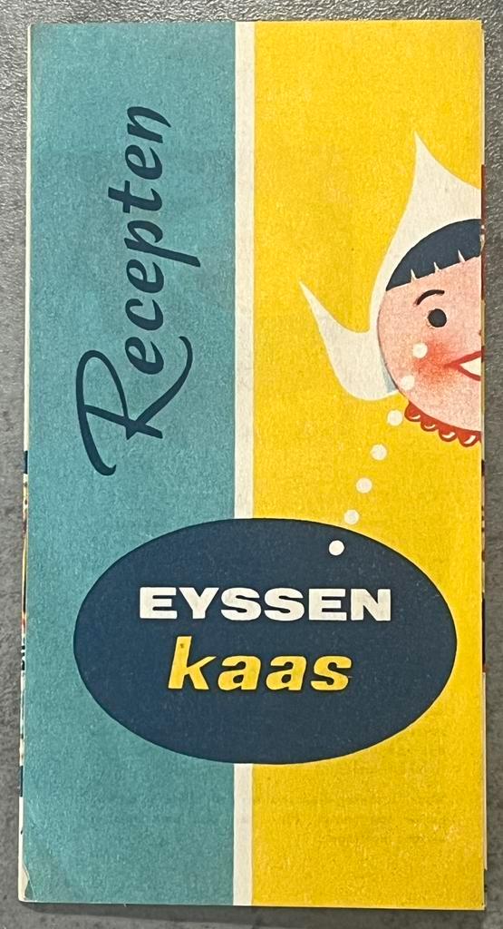foldertje recepten Eyssen smeerkaas Alkmaar jaren ‘60, Verzamelen, Merken en Reclamevoorwerpen, Gebruikt, Overige typen, Ophalen of Verzenden