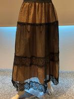 Twinset rok met kant maat it 42. Nl m, Kleding | Dames, Maat 38/40 (M), Twinset, Bruin, Verzenden