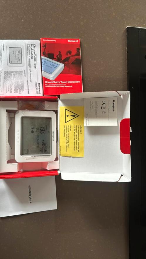 Honeywell chronotherm touch modulation, Doe-het-zelf en Verbouw, Thermostaten, Zo goed als nieuw, Ophalen of Verzenden