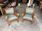 Vintage stoelen, Huis en Inrichting, Ophalen, Gebruikt, Twee
