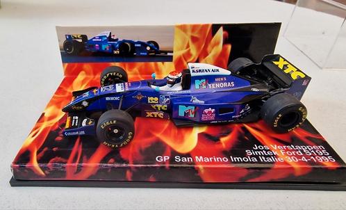 Jos Verstappen. Simtek Ford S195. GP San Marino Imola. 1:43., Verzamelen, Automerken, Motoren en Formule 1, Zo goed als nieuw