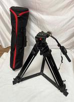 Manfrotto 525MVB professionele statief+Remot+503 kop+ta, N, N, Zo goed als nieuw, 150 tot 175 cm