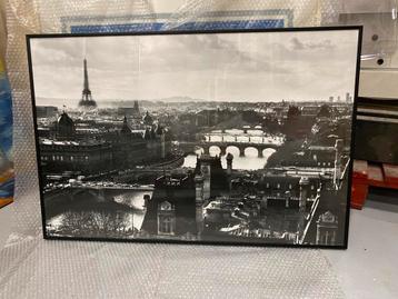 Parijs Foto met Zwarte Lijst beschikbaar voor biedingen