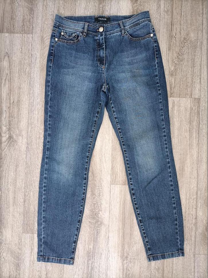 Taifun jeans maat 38/40, Kleding | Dames, Spijkerbroeken en Jeans, Gedragen, W30 - W32 (confectie 38/40), Blauw, Ophalen of Verzenden