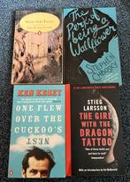 4 Engelse boeken: Poe, Chbosky, Kesey, Larsson, Ophalen of Verzenden, Gelezen, Europa overig