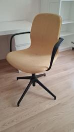 bureaustoel, Ikea Langfjall, Ophalen, Gebruikt, Geel, Bureaustoel