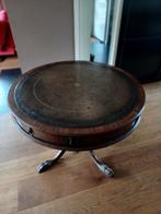 Bevan Funnel (salon)tafel met leren inleg, Antiek en Kunst, Ophalen