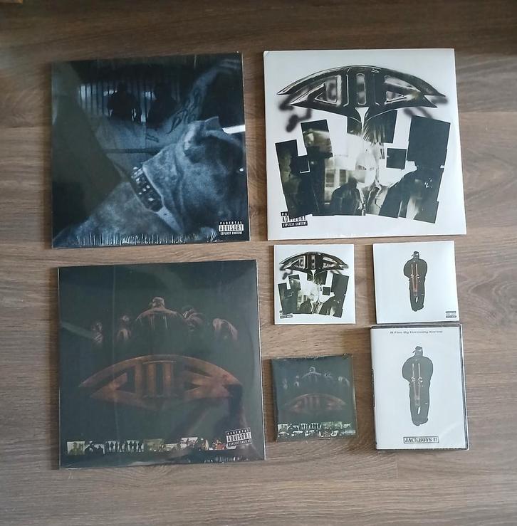 jackboys 2 vinyls en cd's originele verpakking, Cd's en Dvd's, Vinyl | Hiphop en Rap, Zo goed als nieuw, 2000 tot heden, 12 inch