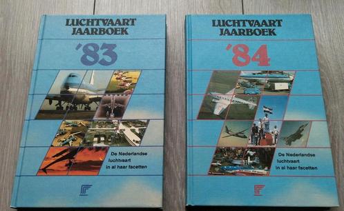 Luchtvaart jaarboeken '83 '84, Verzamelen, Luchtvaart en Vliegtuigspotten, Zo goed als nieuw, Boek of Tijdschrift, Ophalen of Verzenden