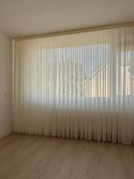 Nieuw vitrage gordijn – ongebruikt, crème/gele ondertoon, Huis en Inrichting, Ophalen, 200 cm of meer, 50 tot 100 cm, Zo goed als nieuw