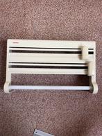 Leifheit keukenrol- & foliehouder – crème/wit (early 2000s), Huis en Inrichting, Keuken | Keukenbenodigdheden, Ophalen of Verzenden