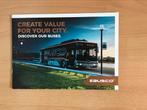 Folder EBUSCO bus (11 pagina’s), Ophalen of Verzenden, Zo goed als nieuw, Bus of Metro, Boek of Tijdschrift