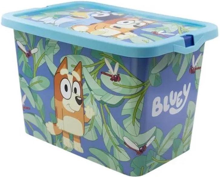Bluey Opbergbox - 7 Liter - 13 Liter - 23 Liter, Kinderen en Baby's, Overige Kinderen en Baby's, Nieuw, Ophalen of Verzenden