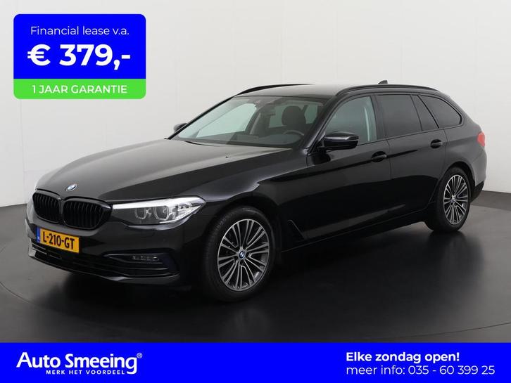 BMW 5-serie Touring 520i High Executive Shadow Line | Luchtv, Auto's, BMW, Bedrijf, Te koop, 5-Serie, ABS, Achteruitrijcamera