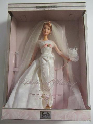 Barbie pop uit serie The Bridel Collection uit 2002 beschikbaar voor biedingen