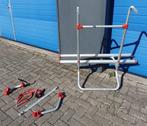 fietsenrek, 2 fietsen, ophangmodel achterop caravan/ camper, Ophalen, Gebruikt