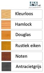 Picknicktafel 12-persoons. Douglas/lariks hout, Ophalen of Verzenden, Nieuw, Rechthoekig, Hout