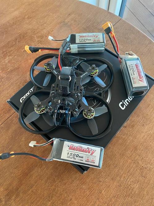 GepRC cinebot 30 drone tbs nano rx, Hobby en Vrije tijd, Modelbouw | Radiografisch | Helikopters en Quadcopters, Gebruikt, Elektro