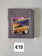 Gameboy Classic spel - Lamborghini, Spelcomputers en Games, Games | Nintendo Game Boy, Ophalen of Verzenden