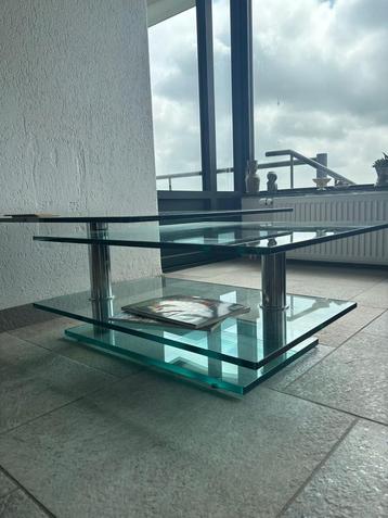 Glazen Salontafel Ronald Smitt K500 Draaibaar beschikbaar voor biedingen